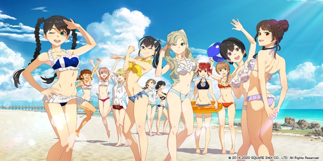 スクールガールストライカーズ2 新作水着で海の家 とことん遊ぼう夏休み エテルノサマーバケーション 開催 オクトバ